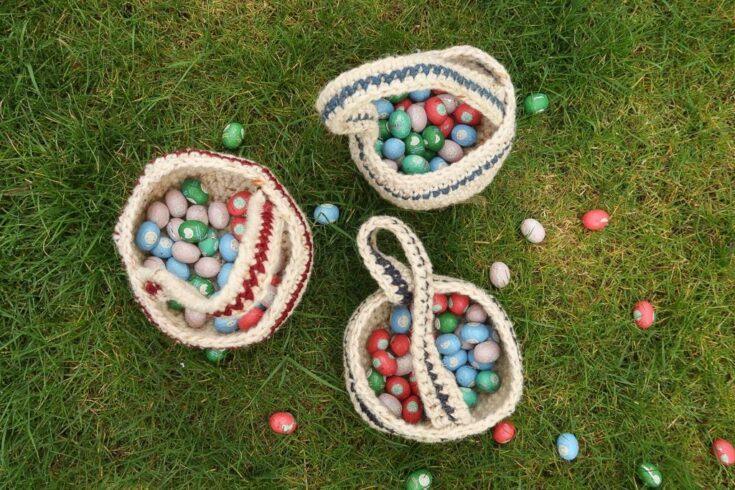 Image for Easter Basket Crochet Pattern