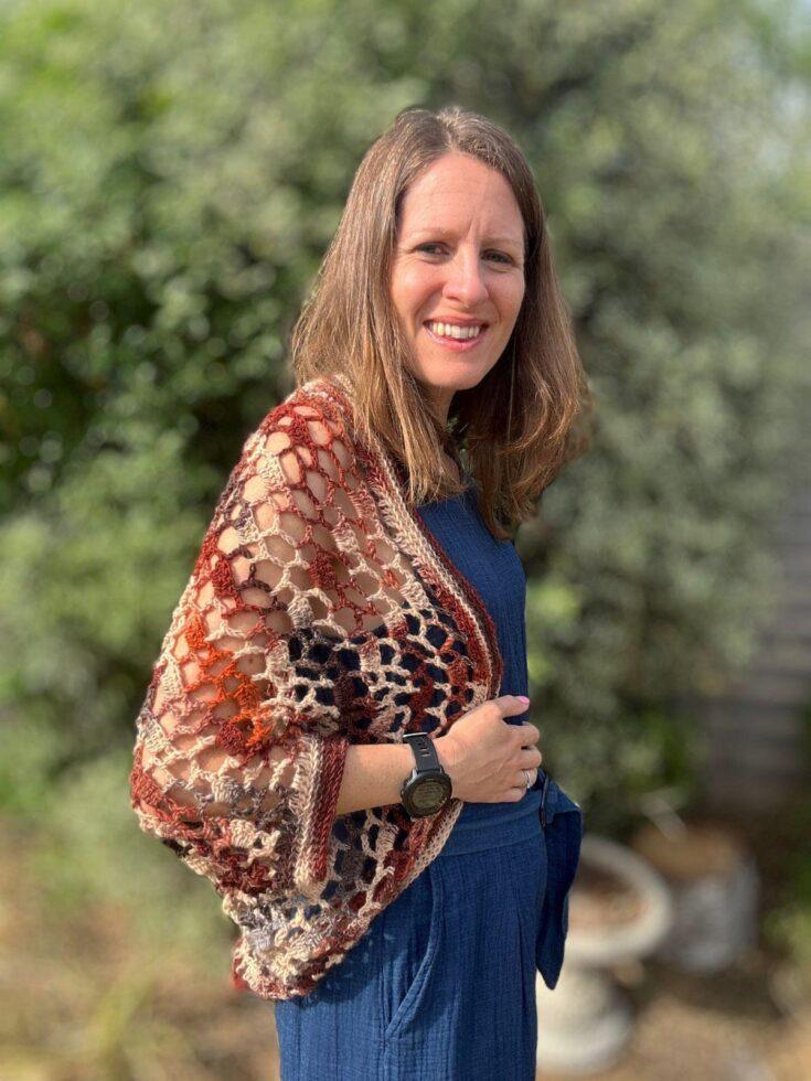 Image for Crochet Cocoon Cardigan - Easy and Lacy
