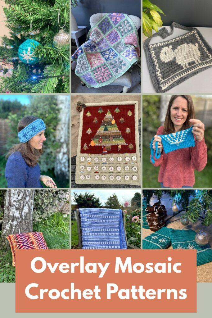 9 overlay mosaic crochet patterns