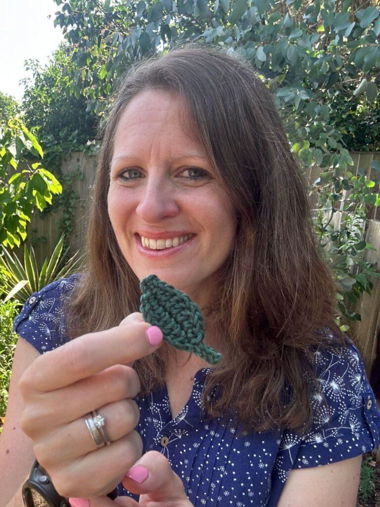Free Crochet Leaf Pattern